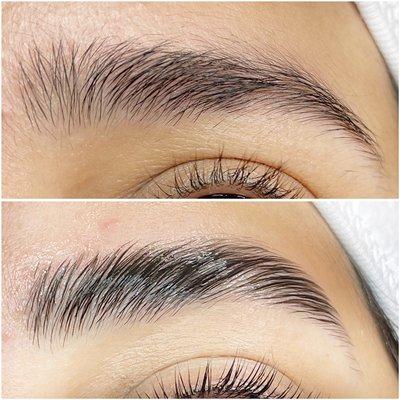 Brow lamination