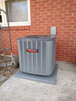 New AC with lifetime compressor warranty and unit replacement