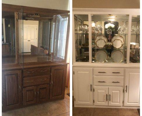 Custom Work_China Cabinet