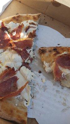 Speck pizza.