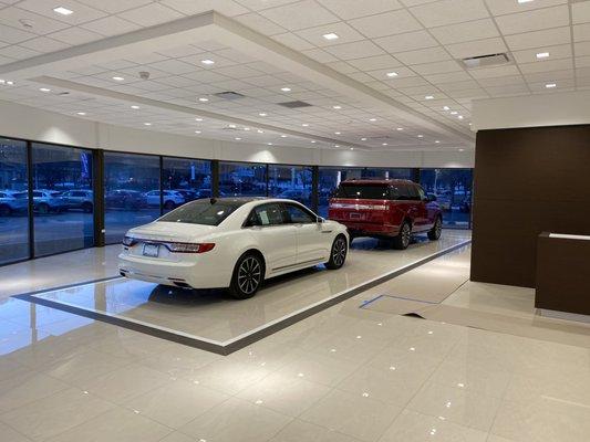 Beautiful Lincolns in our new showroom.