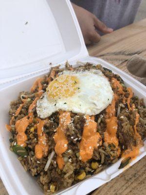 Brisket fried rice