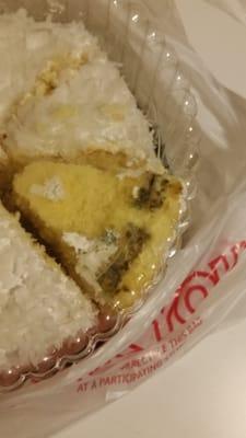 Moldy full price cake.wtf