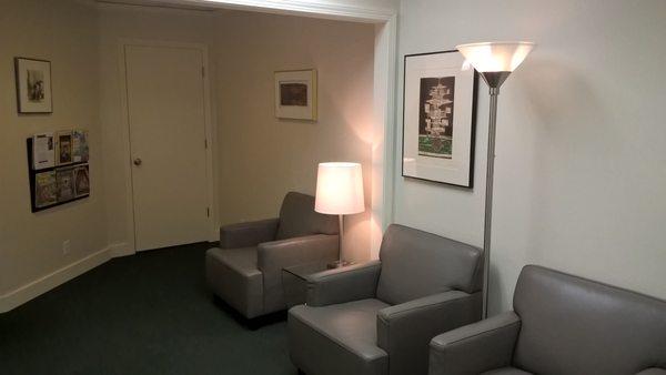 Our new waiting room!