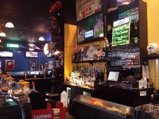 Very cool laid back locals bar and grill. Great food super wings. And they have good drink specials daily Signed Brandon.