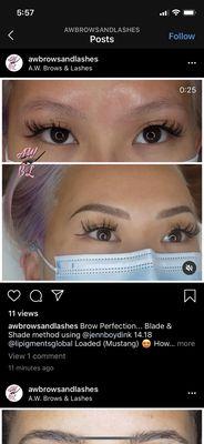 A.W. Brows & Lashes