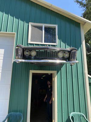 66 Buick Riviera awning, I custom built and installed