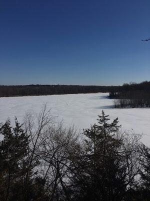 River in winter