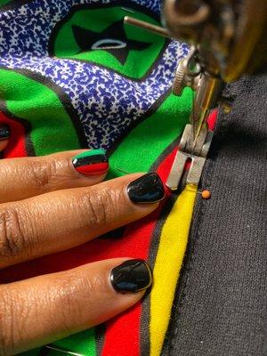 RBG - Black History nails by Skyy