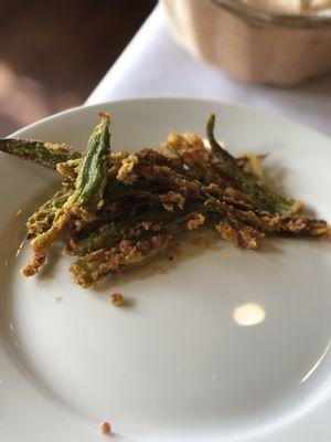 Delicious fried okra