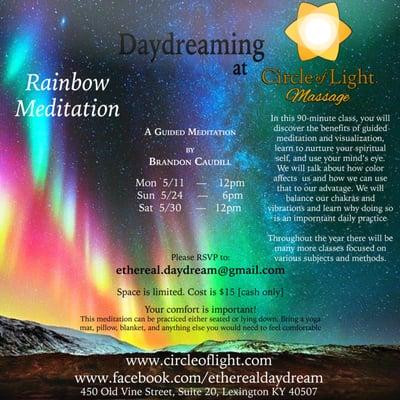 Rainbow Meditation in May