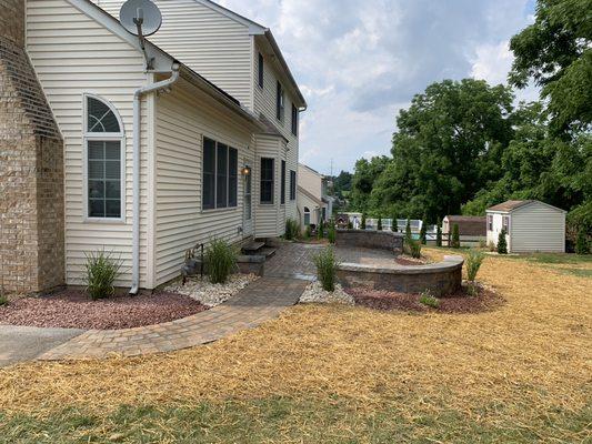 Patio and landscape install 2019