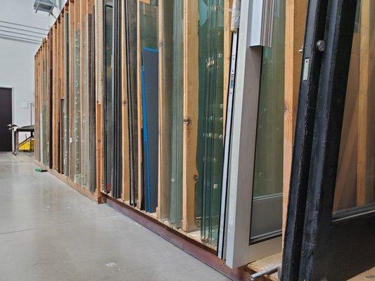 We have an assortment of glass to meet your every need!