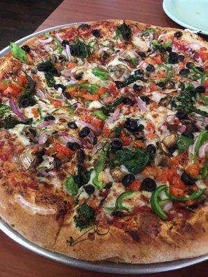 Veggie pizza.