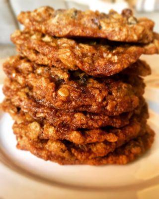 GF Oatmeal Lemon Cookie- with vegan marshmallows, white and dark chocolate chips