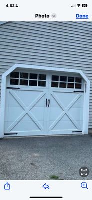 New garage door installation in Concord NH 03301