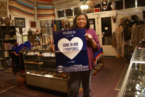 November 26, 2016 #ShopSmall Saturday. Turtle Island Art Treasures has participated since opening in 2012.