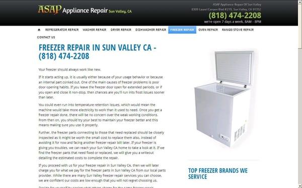 Appliance Repair Professionals are Just a Call Away http://www.appliancerepair-sunvalleyca.com