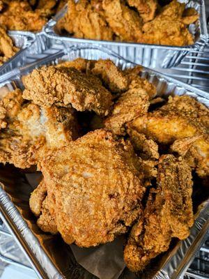 Fried Chicken ready for an event