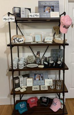 Mr. & Mrs. and Bridal Party Gifts