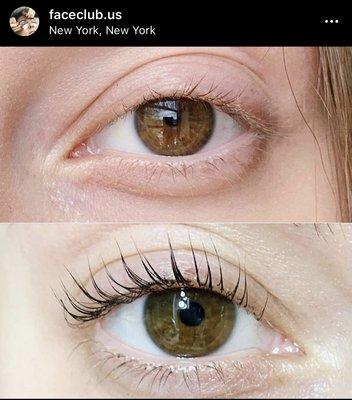 Keratin Lash Lift Treatment