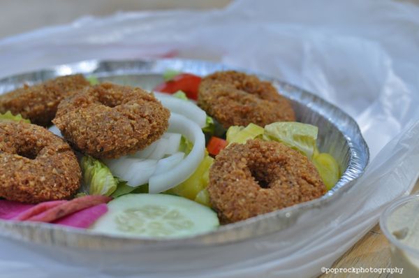 Falafel Salad to go.