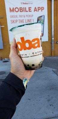 Tiger milk tea $4.50