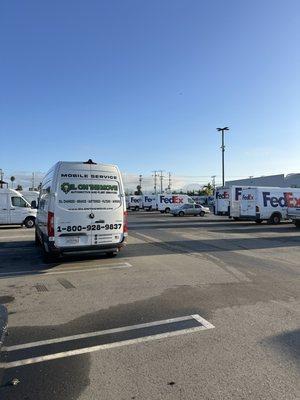 Mobile fleet services in Santa Ana, CA.