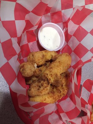 Chicken Fingers with Ranch