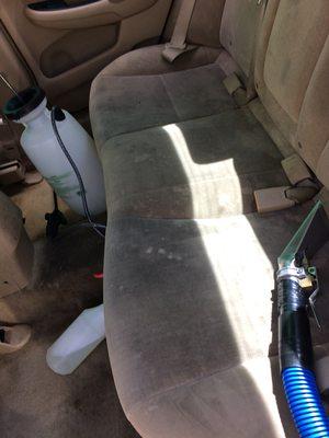 Upholstery cleaning