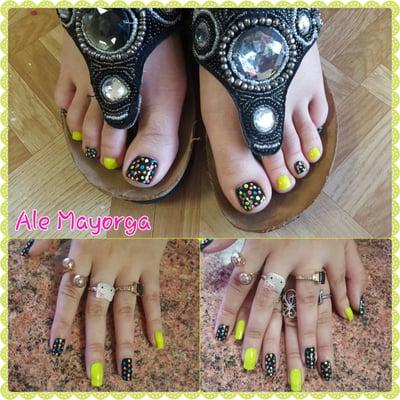 Manicure y pedicure