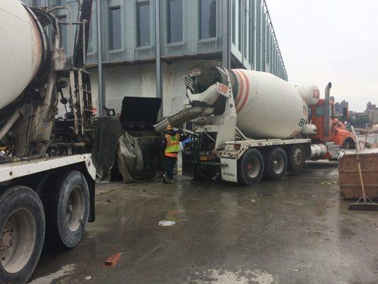 Commercial Concrete Pour- 1