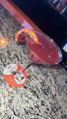 Blood orange cosmo