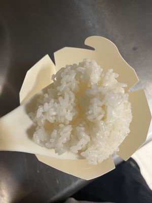 Here is a picture of our actual rice.