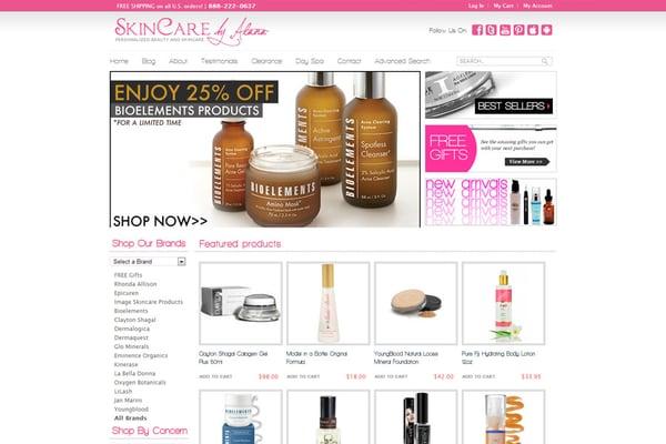 Skin Care Products made with Natural ingredients