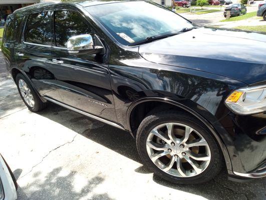 Full wash and wax for this 2018 Durango citadel.