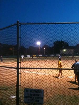 Softball fields!