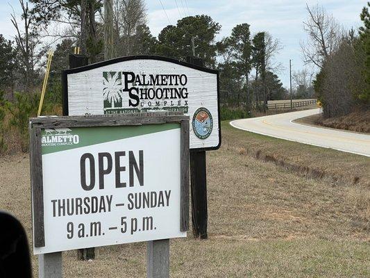 Palmetto Shooting Complex!!