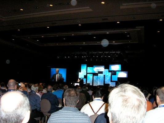 At the 2009 AGRSS Conference.  The keynote speaker, Captain Sully Sullenberger spoke about Safety, Industry and Teamwork!