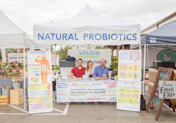 Come talk microbiome and digestive health with Dr. Volgin and the team!