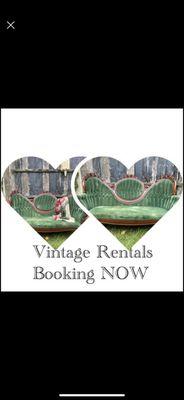 Vintage rentals for your special occasion