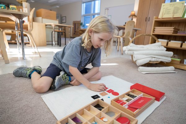 Montessori materials.