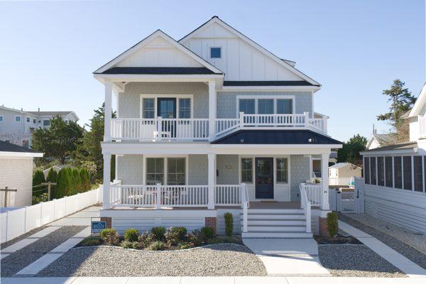 Work Completed: Siding, Trim, and Fiberglass Decks.