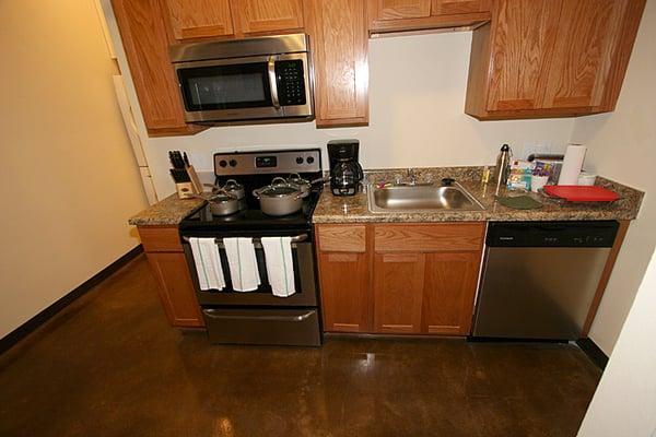 Kitchen Area Of Kenedy Suite Unit