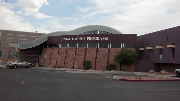 CSN Dental building; located on North side of campus.