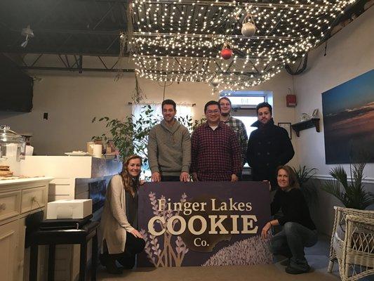 The cookie crew! And of course, the lovely baker, Lori, on the right.