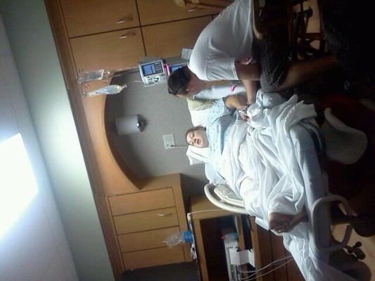 Baby sister in labor :)