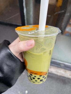 Lava Pearl Matcha Latte