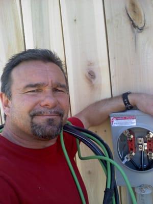 Tim Griffie, our Master Electrician