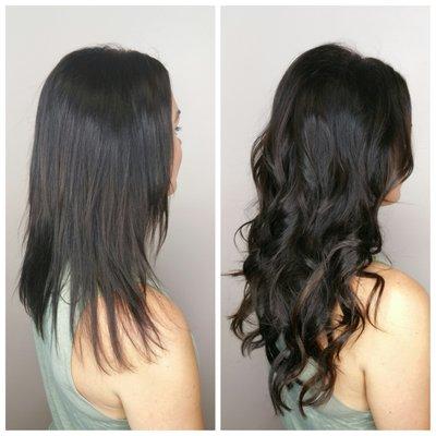 Before and after extensions